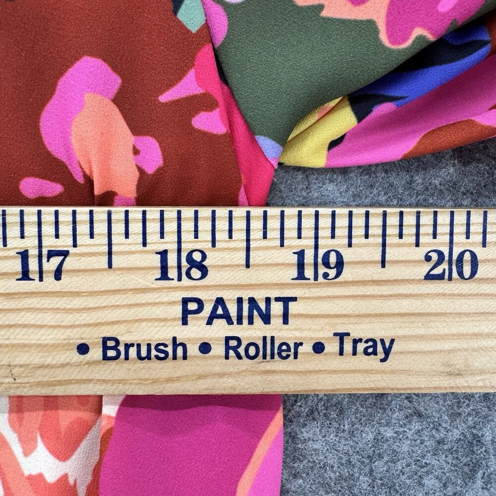 Crosby by Mollie Burch Renny‎ Top Floral Forest Size S Pink Colorful Preppy Glam - Picture 12 of 14